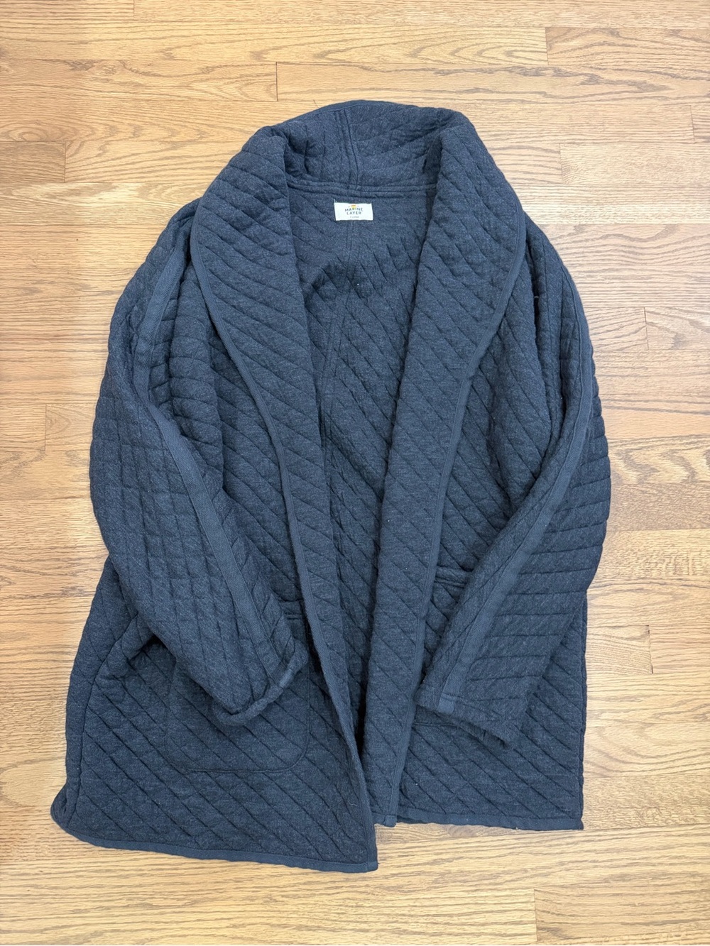 Marine Layer Corbet Coatagen- Dark Gray Women XL